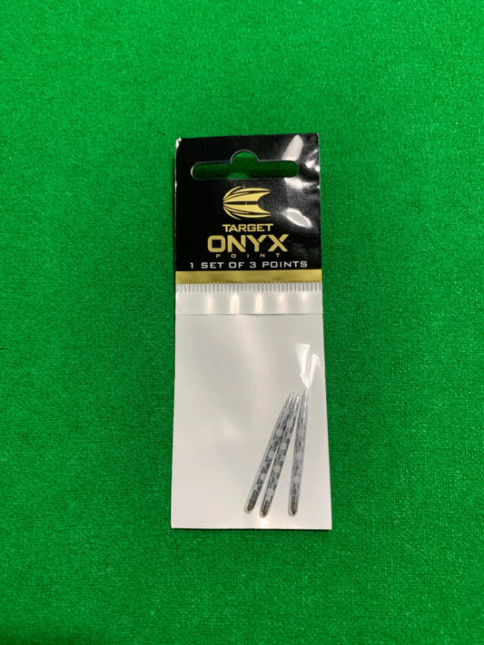 Target Onyx High Grip Dart Points Silver - Q-Masters