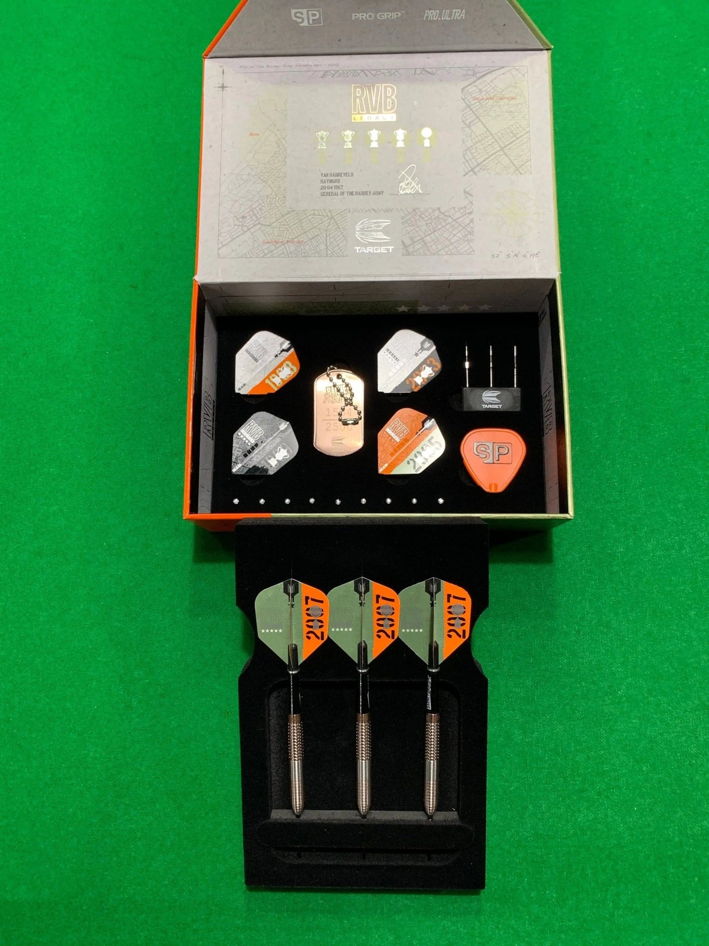 TARGET - RVB 95% LEGACY DARTS - LIMITED EDITION - 25g - Q-Masters