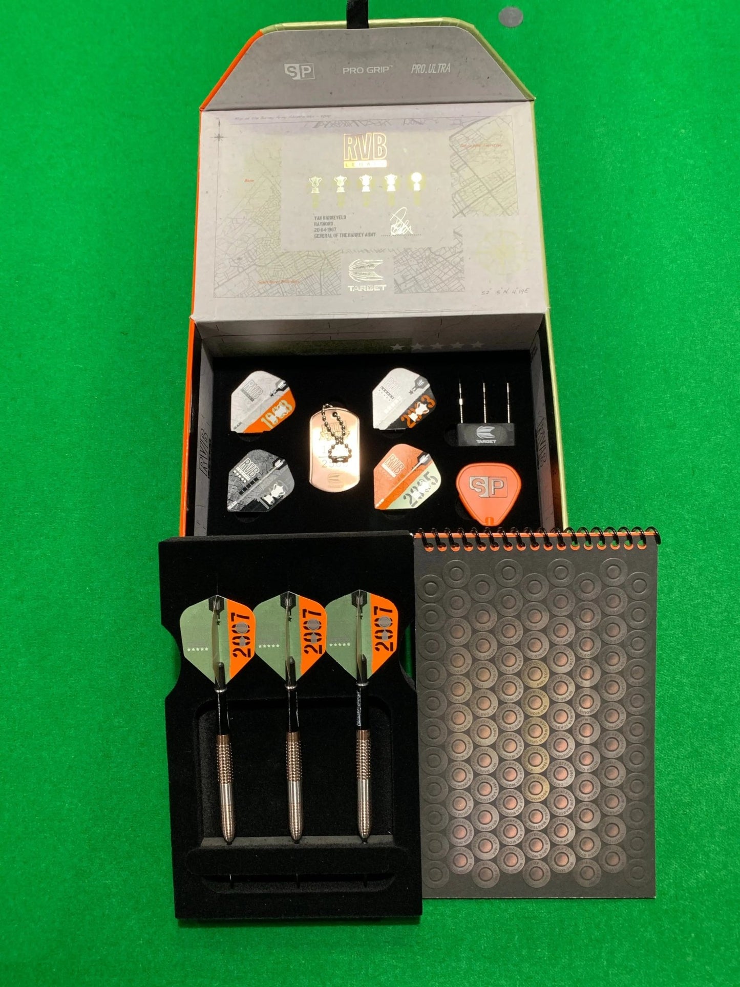 TARGET - RVB 95% LEGACY DARTS - LIMITED EDITION - 25g - Q-Masters