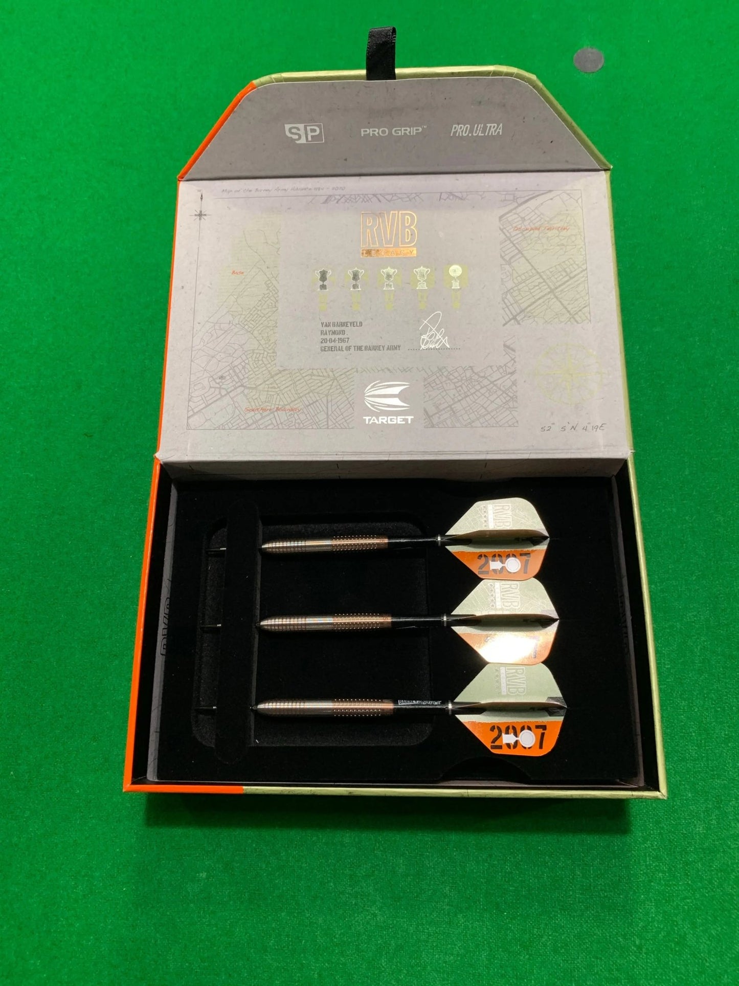 TARGET - RVB 95% LEGACY DARTS - LIMITED EDITION - 25g - Q-Masters