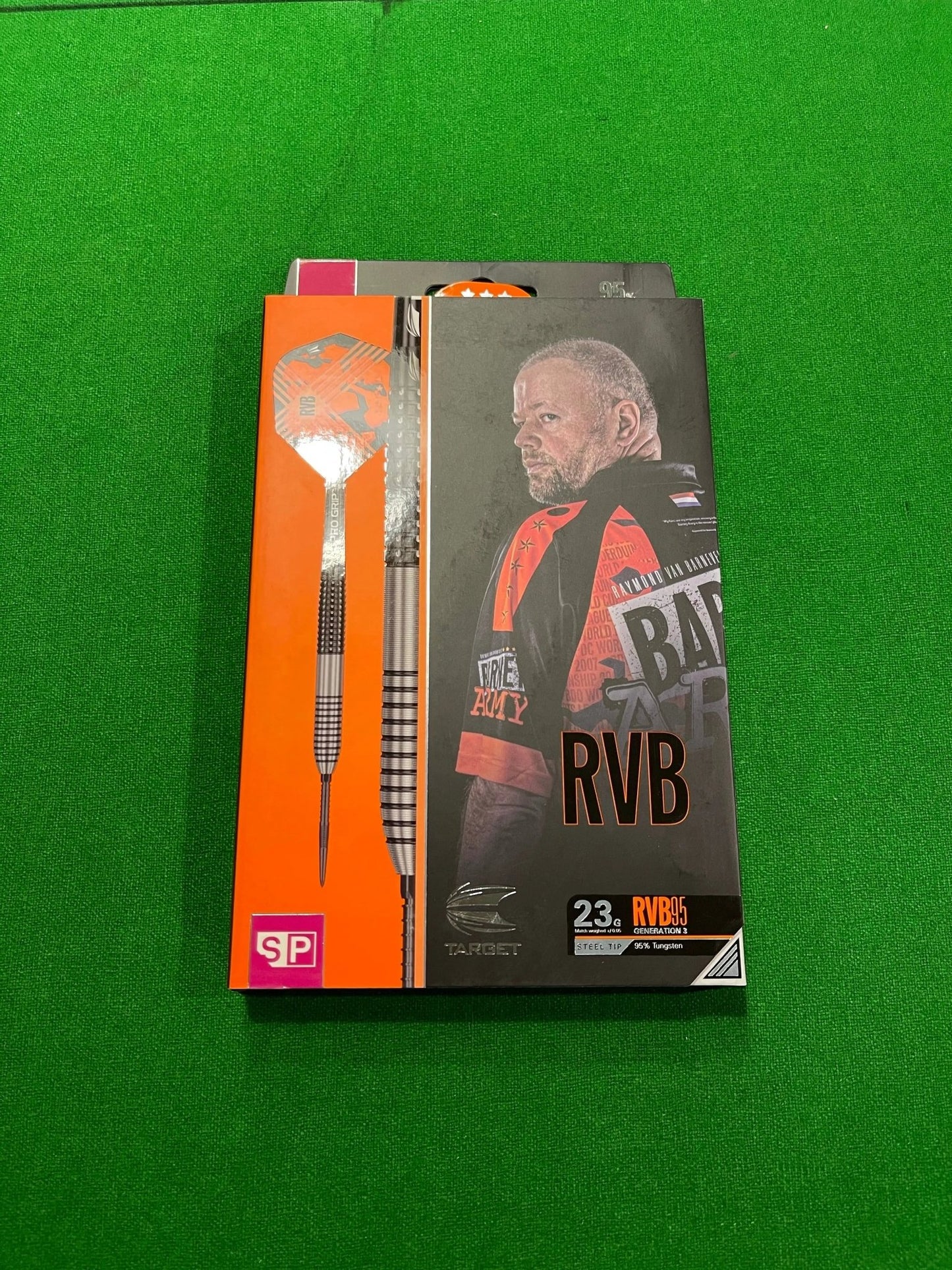 TARGET RVB G3 Swiss Point Darts - 95% Tungsten - 23g - Q-Masters