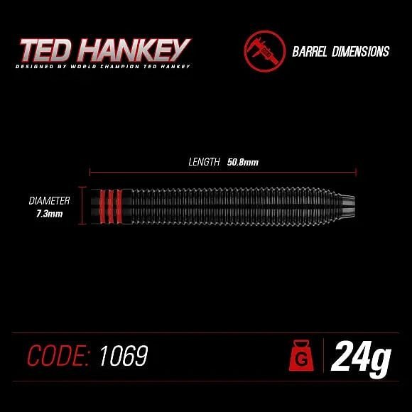 TED HANKEY 90% Tungsten alloy - 24gr - Q-Masters