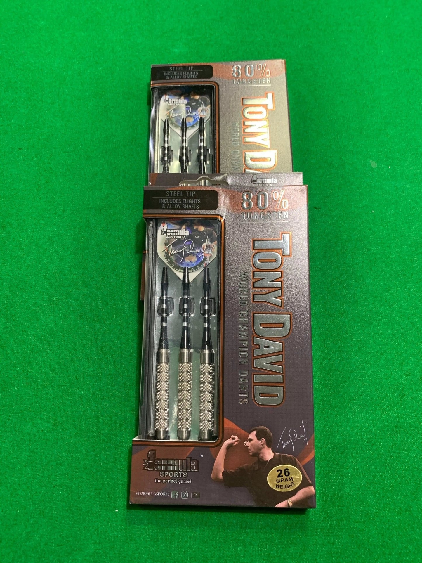 TONY DAVID 80% Tungsten Darts - Q-Masters