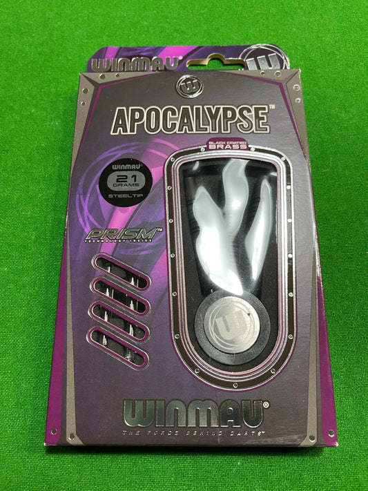 WINMAU Apocalypse Black Brass Darts - 21gr - Q-Masters