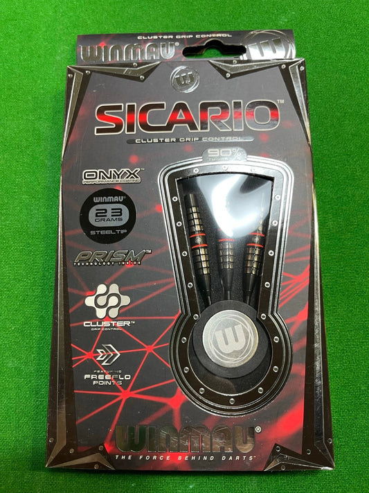 WINMAU Sicario Darts - 90% Tungsten - 23g - Q-Masters