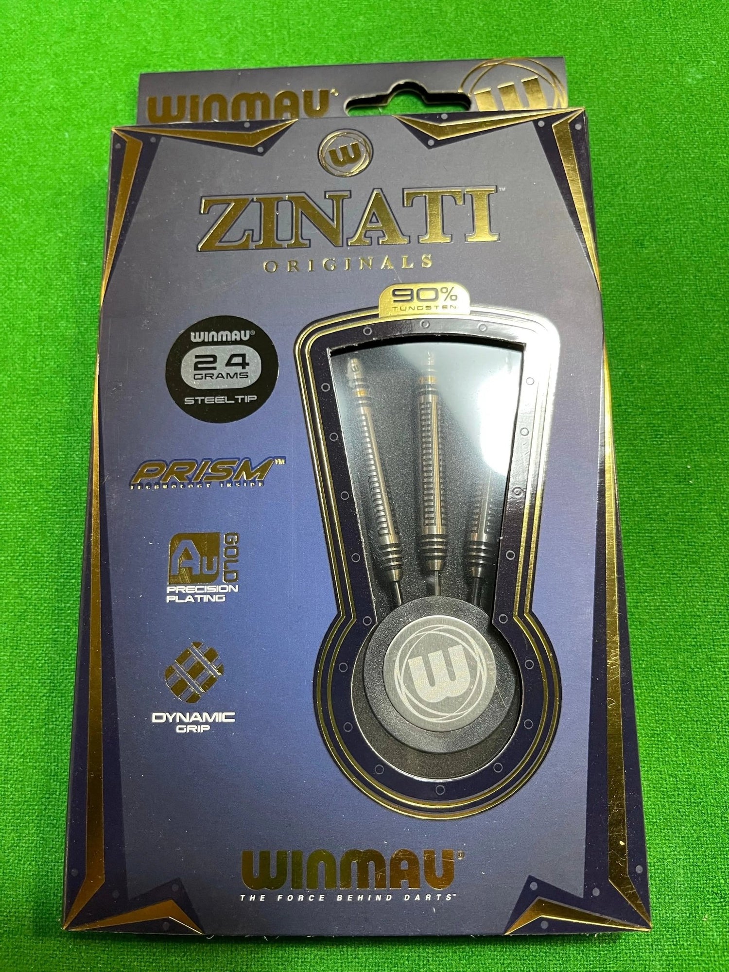 WINMAU Zinati 90% Tungsten Darts Biomechanical Designed - 24gr - Q-Masters