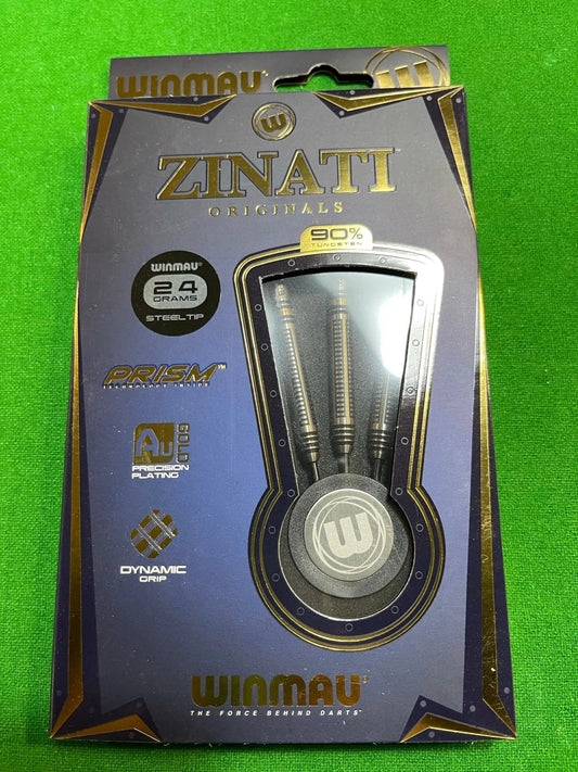WINMAU Zinati 90% Tungsten Darts Biomechanical Designed - 24gr - Q-Masters