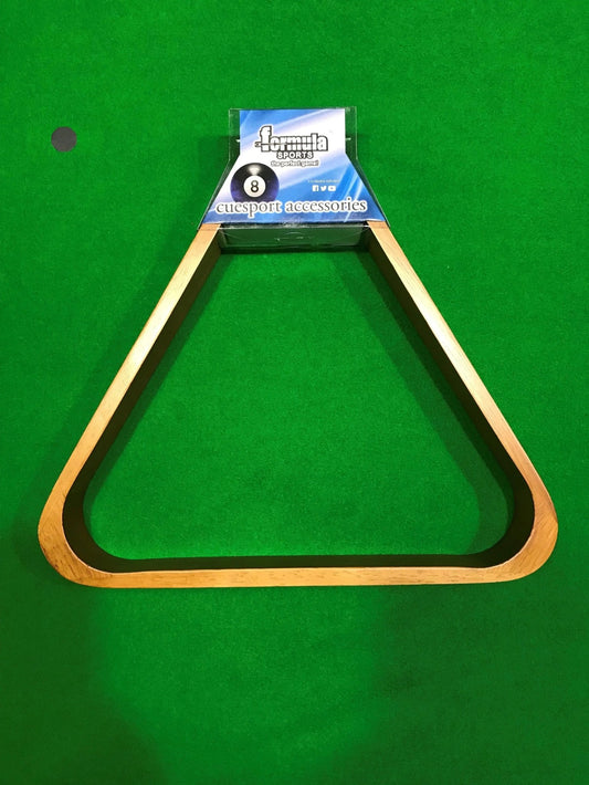 Wood 2" Pool Triangle q-masters.myshopify.com