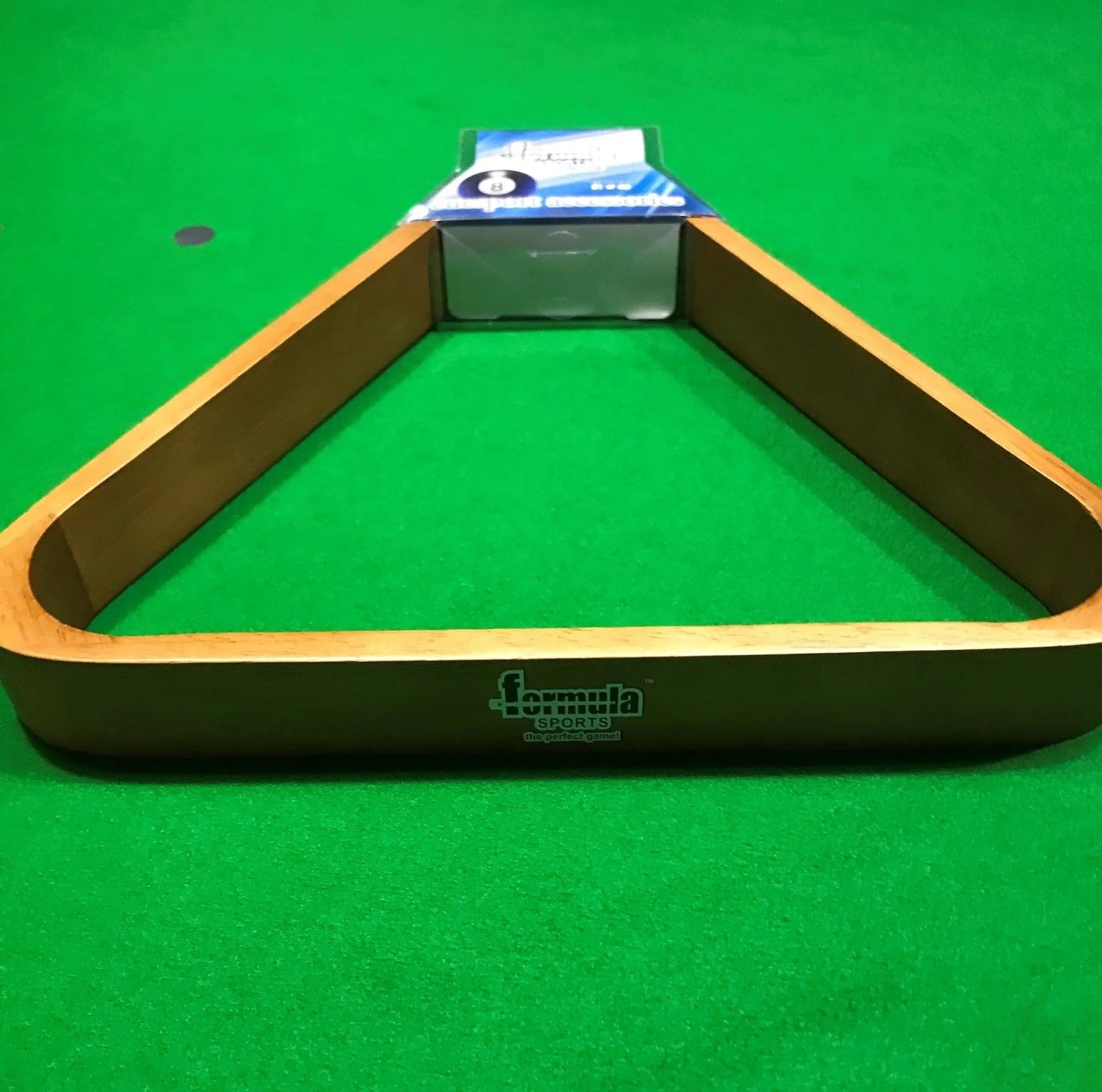 Wood 2" Pool Triangle - Q-Masters