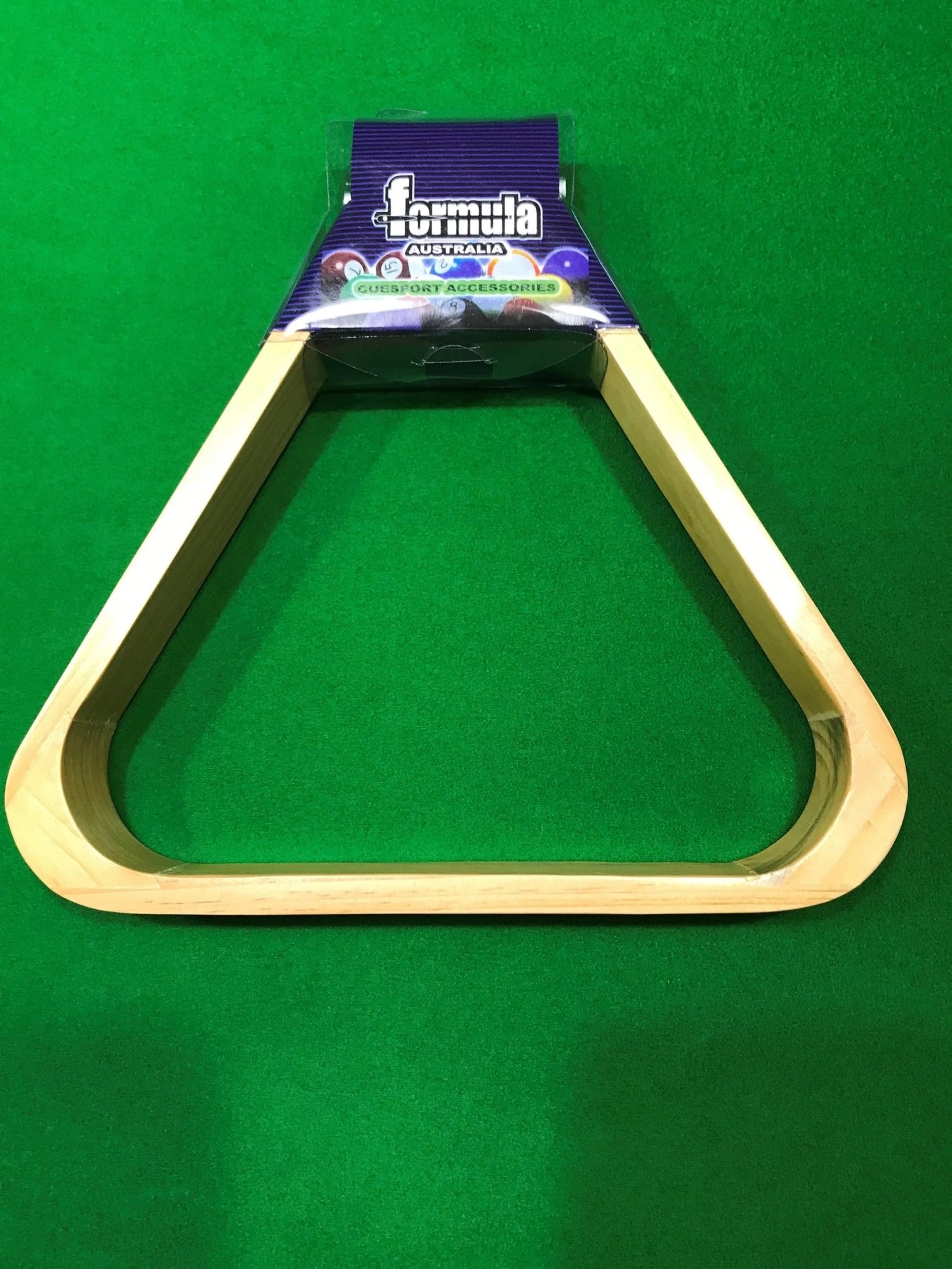 Wood 2" Snooker Triangle - Q-Masters